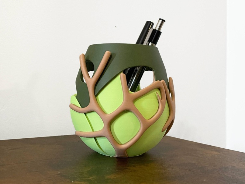 Coral Pen Holder